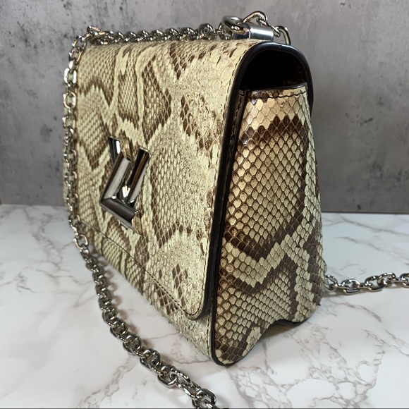 ❌SOLD❌ 🐍 Louis Vuitton Python Twist MM bag - Picture 5 of 16